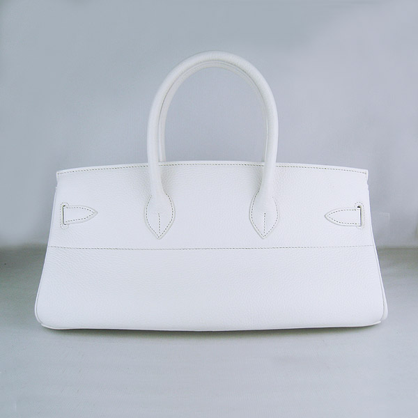 Cheap Hermes Birkin 42cm Replica Togo Leather Bag White 6109 - Click Image to Close